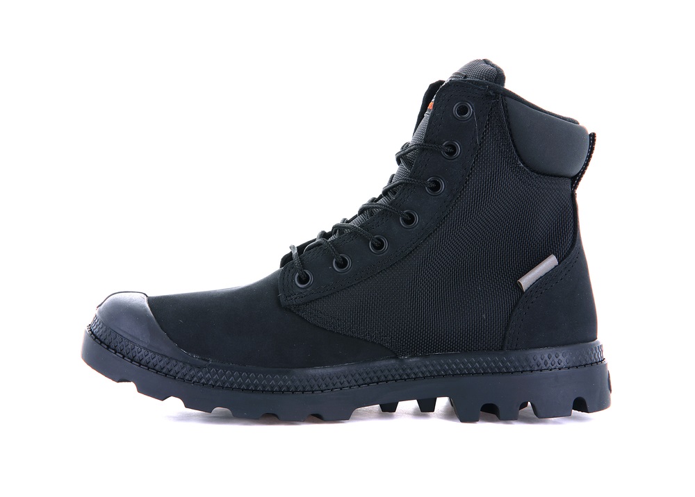 Botas De Invierno Palladium PAMPA SC WPN U-S Mujer Negras | Costa Rica-71945